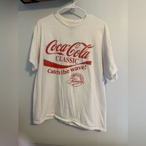 Coca-Cola Classic Red and White T-Shirt